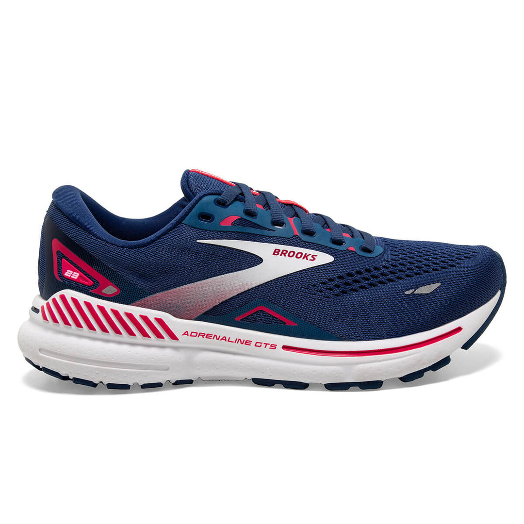 Brooks Adrenaline GTS 23 Womens Running Shoes | Blue/raspberry 