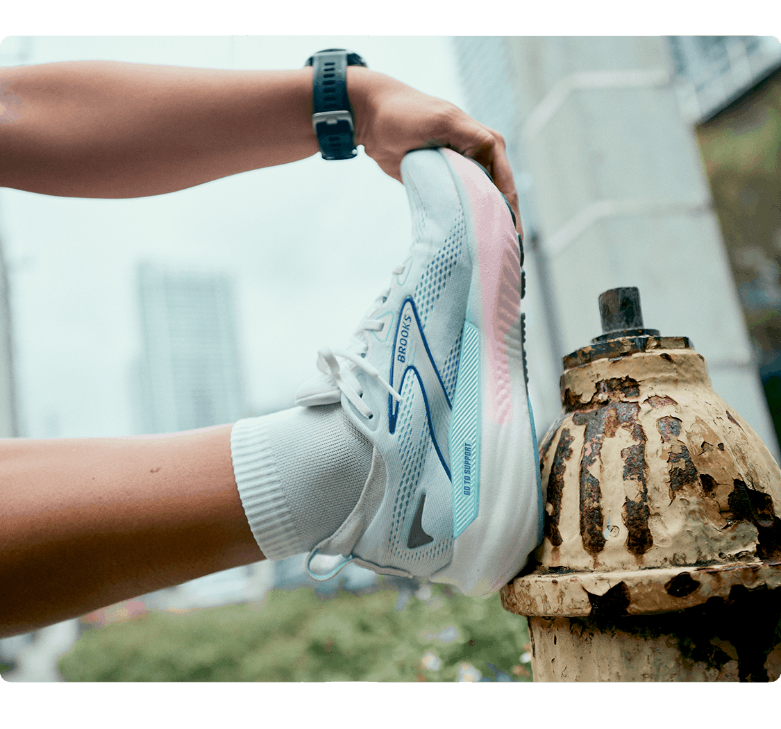 Brooks running shoes and clothing