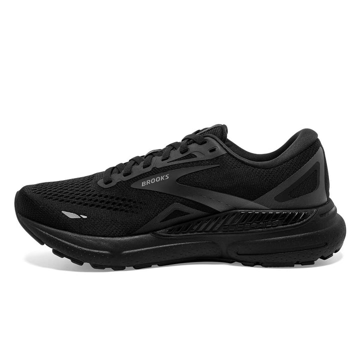 Brooks Adrenaline GTS 23 Womens | Black/Ebony | inside view