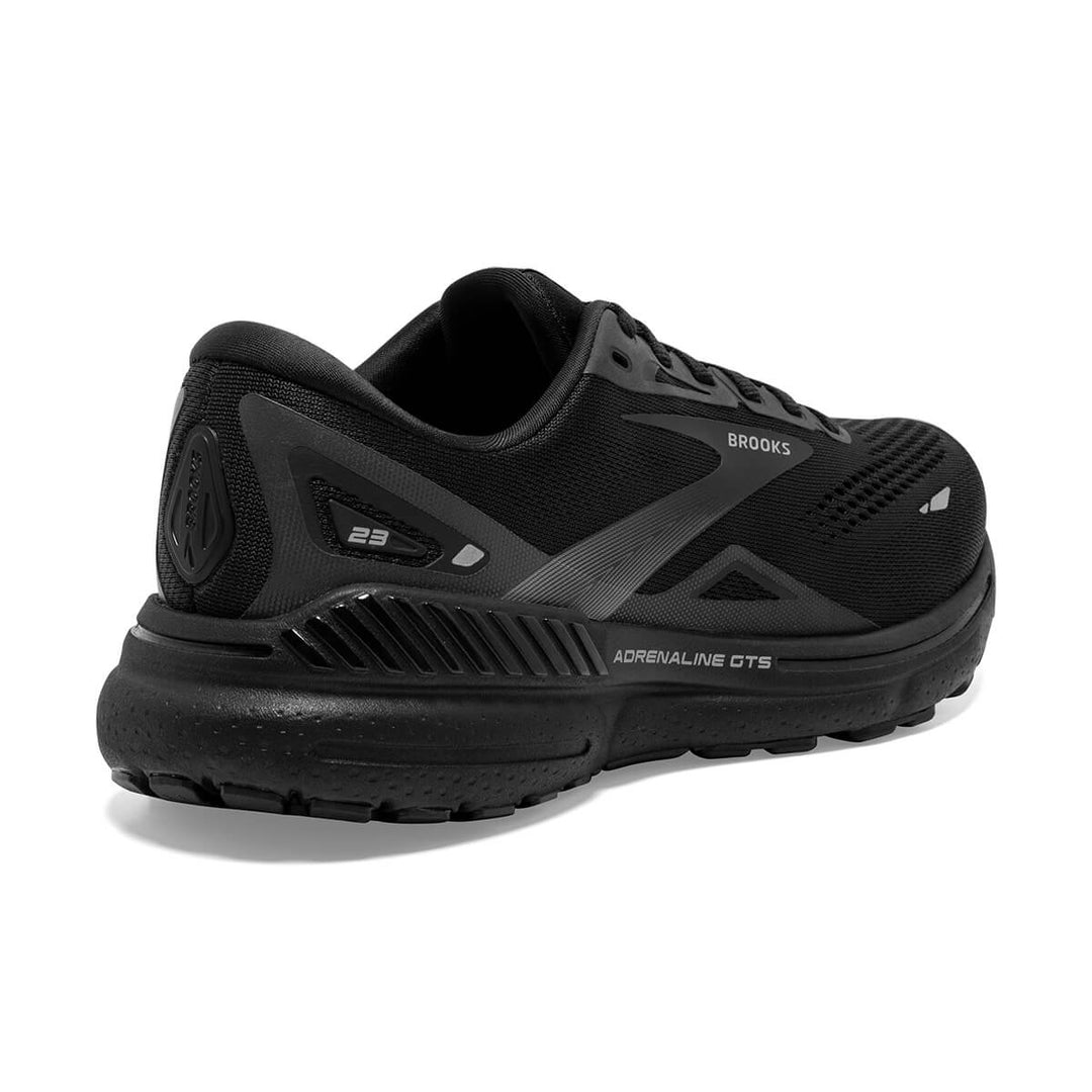 Brooks Adrenaline GTS 23 Womens | Black/Ebony | back