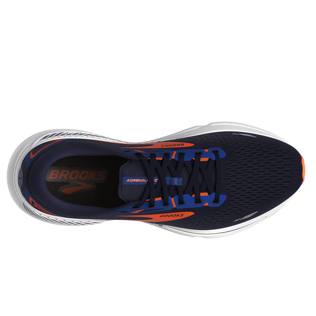 Brooks Adrenaline GTS 23 Mens | Peacoat | top
