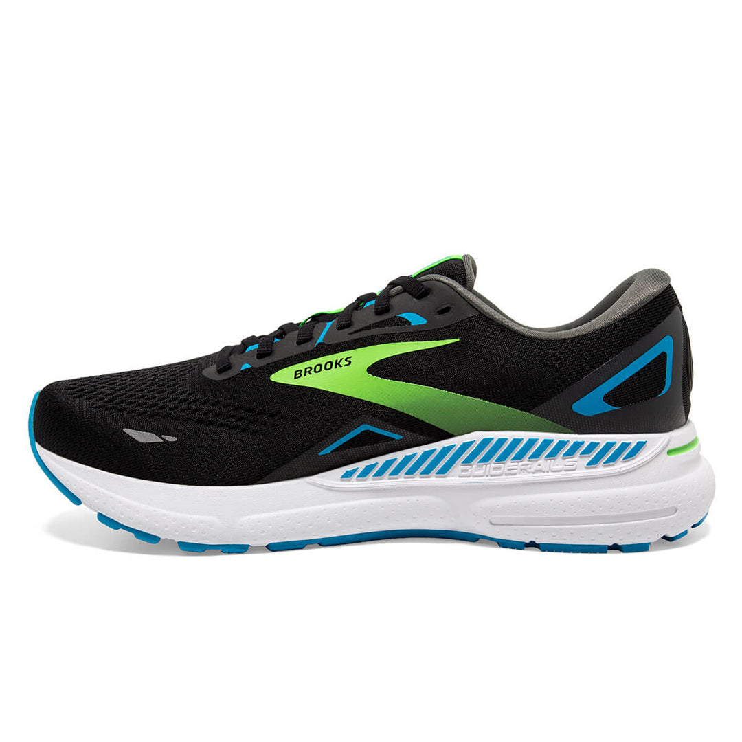 Brooks Adrenaline GTS 23 Mens Black/hawaiian Ocean inside view