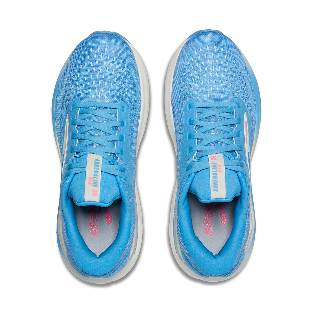 Brooks Adrenaline GTS 24 Womens | Bonnie Blue/grey/pink