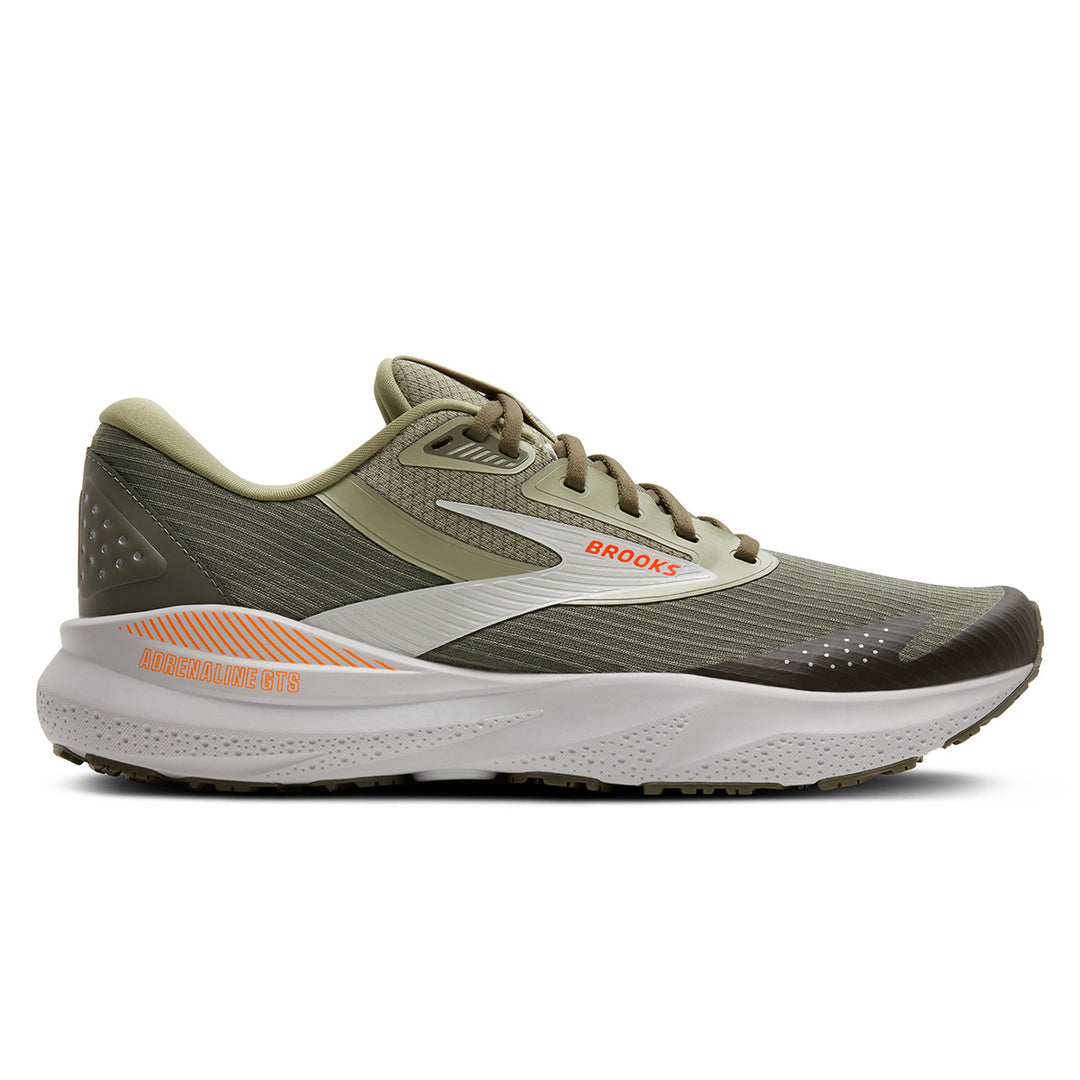 Brooks Adrenaline GTS 24 Weatherized Mens | Green/Gray/Orange