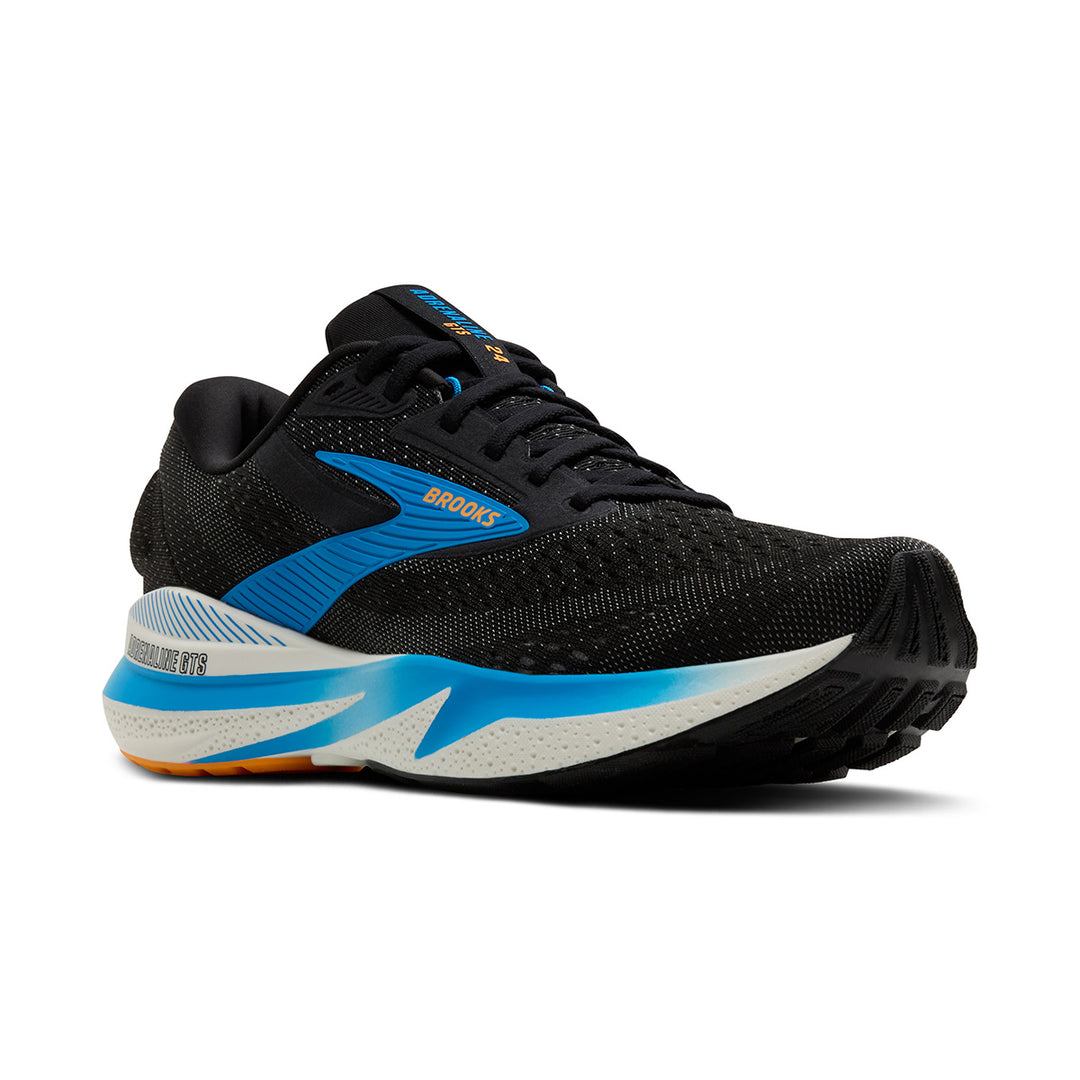 Brooks Adrenaline GTS 24 Mens | Black/ebony/cloissonne