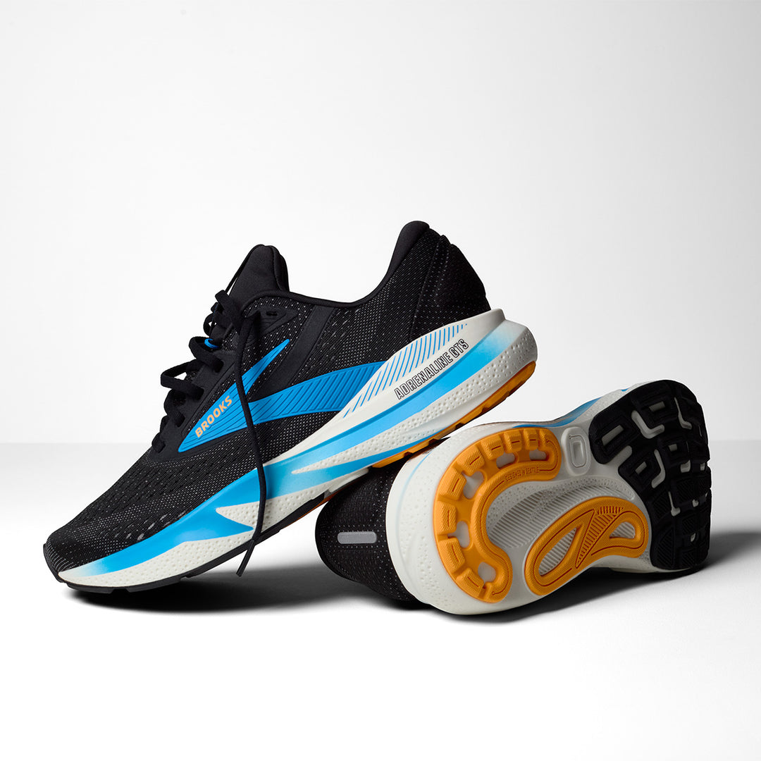Brooks Adrenaline GTS 24 Mens | Black/ebony/cloissonne