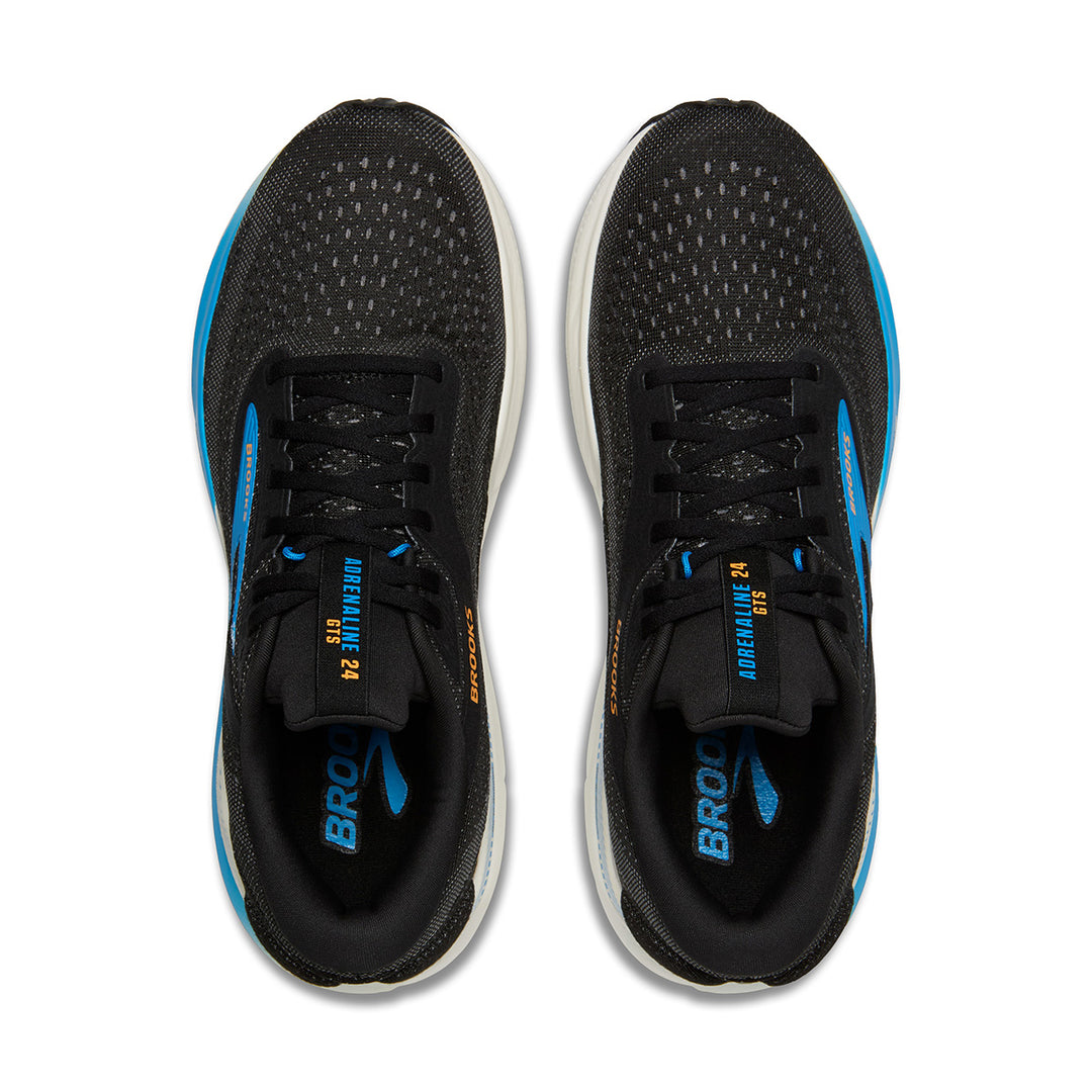 Brooks Adrenaline GTS 24 Mens | Black/ebony/cloissonne