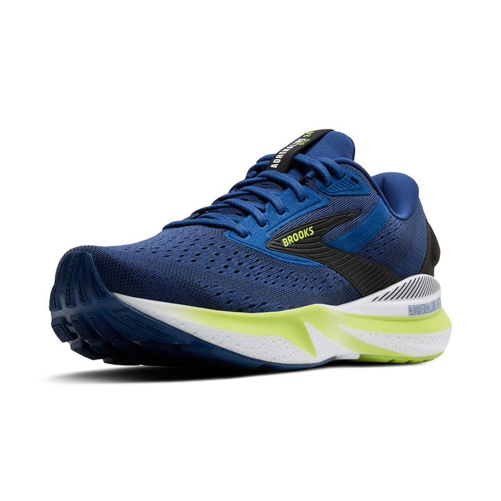 Brooks Adrenaline GTS 24 Mens | Navy Peony/black/acid Lime