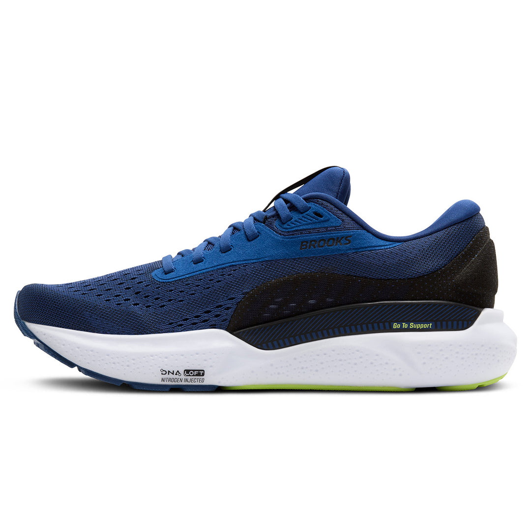 Brooks Adrenaline GTS 24 Mens | Navy Peony/black/acid Lime
