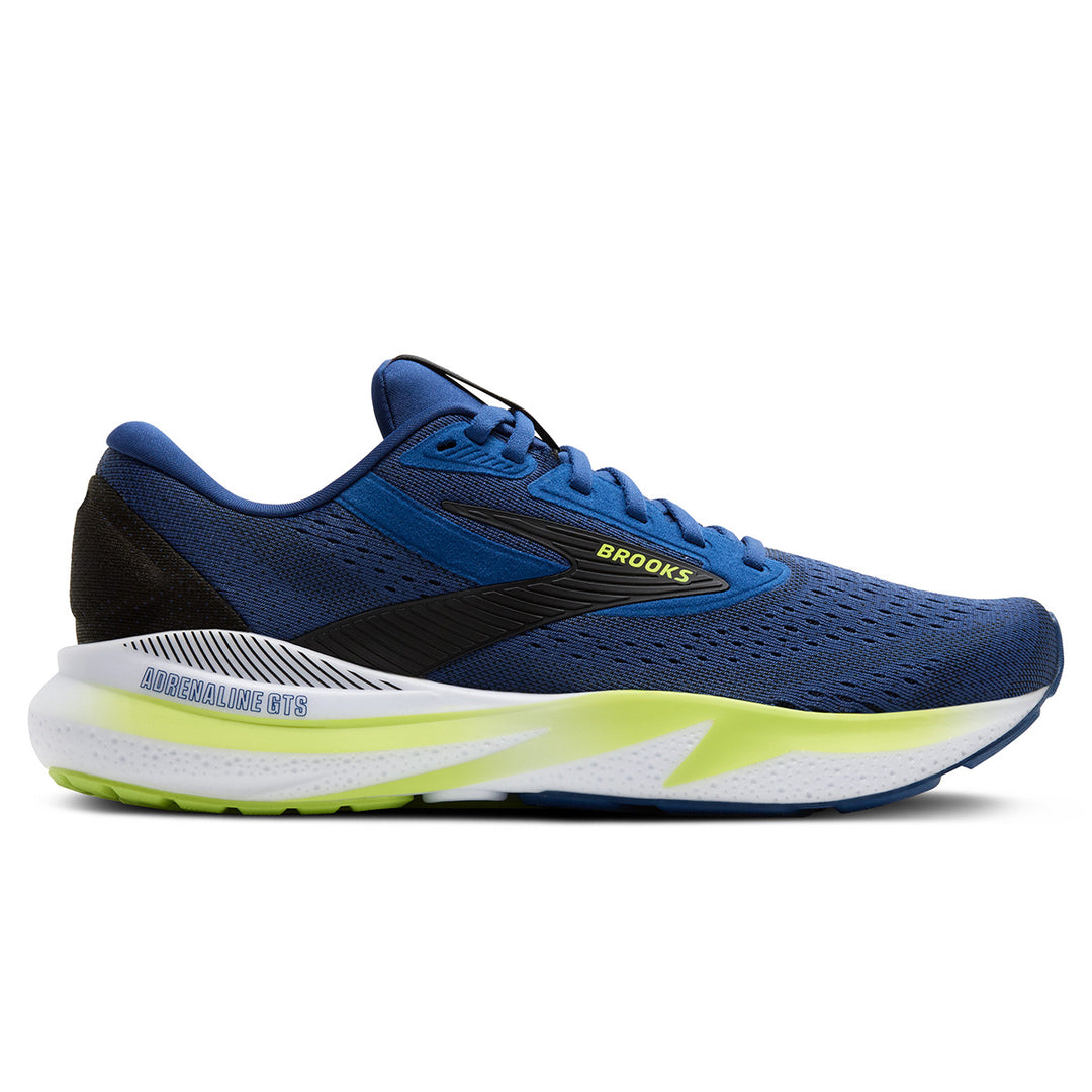 Brooks Adrenaline GTS 24 Mens | Navy Peony/black/acid Lime