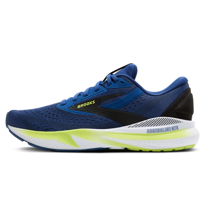 Brooks Adrenaline GTS 24 Mens | Navy Peony/black/acid Lime