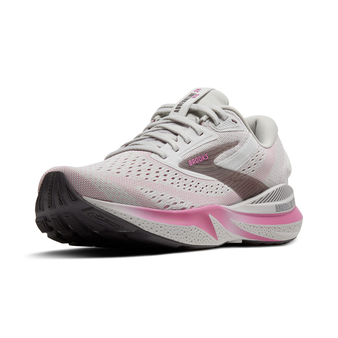 Brooks Adrenaline GTS 24 Womens | Oyster/excalibur/pink