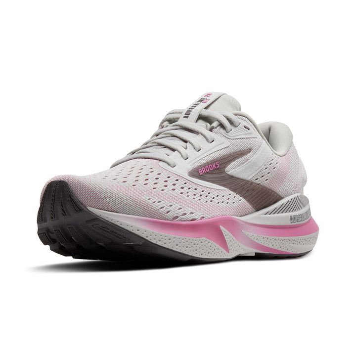 Brooks Adrenaline GTS 24 Womens | Oyster/excalibur/pink