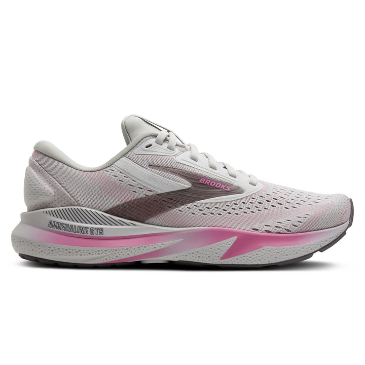 Brooks Adrenaline GTS 24 Womens | Oyster/excalibur/pink