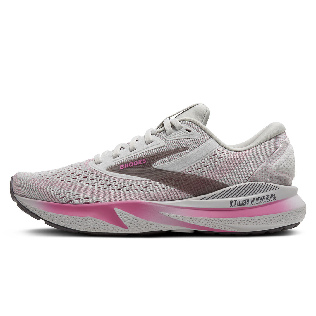Brooks Adrenaline GTS 24 Womens | Oyster/excalibur/pink