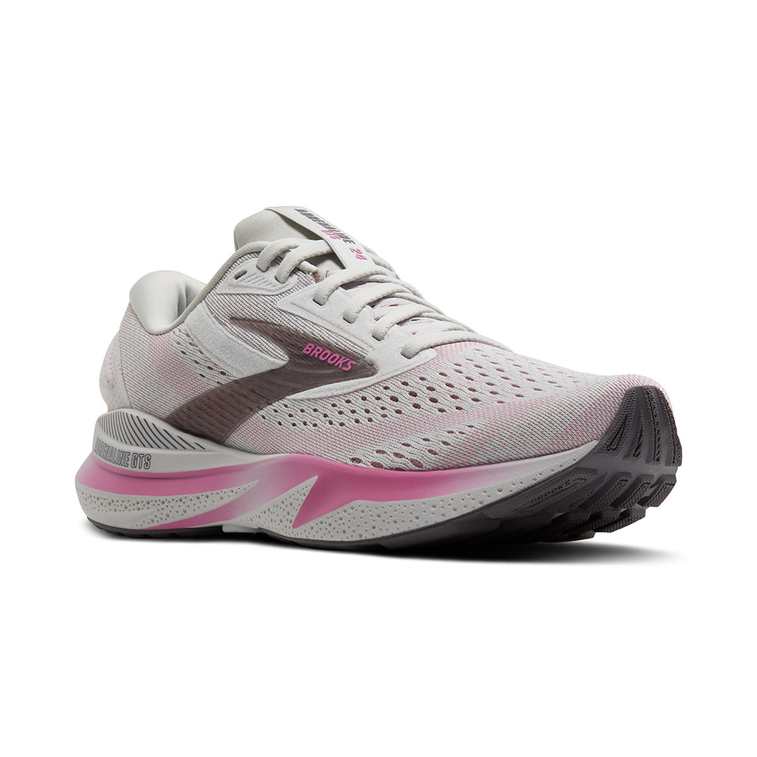 Brooks Adrenaline GTS 24 Womens | Oyster/excalibur/pink