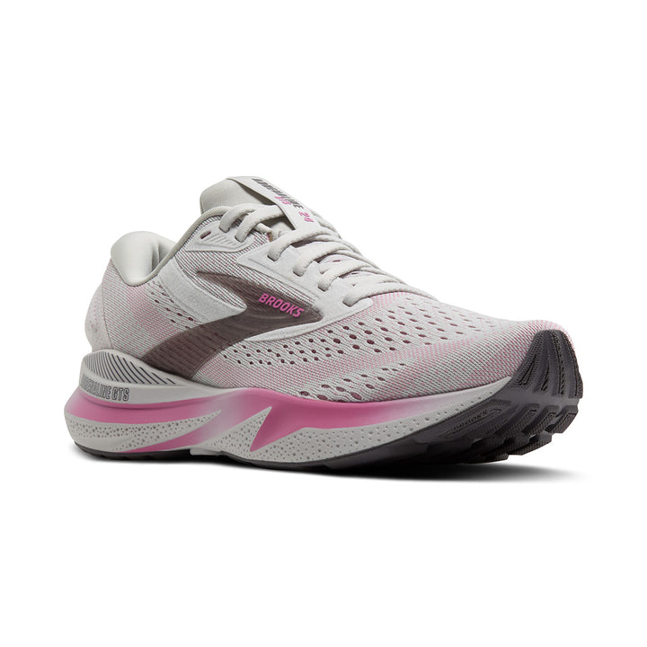 Brooks Adrenaline GTS 24 Womens | Oyster/excalibur/pink