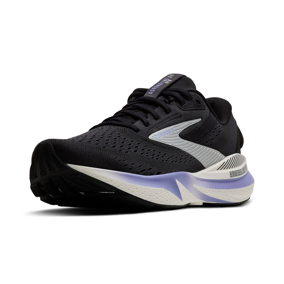 Brooks Adrenaline GTS 24 Womens | Ebony/blue Heron/silver