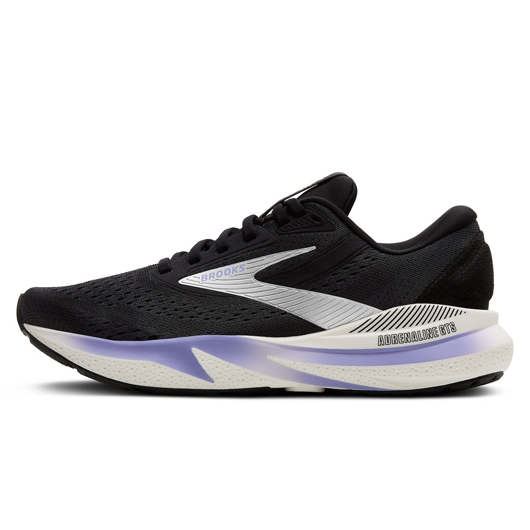 Brooks Adrenaline GTS 24 Womens | Ebony/blue Heron/silver
