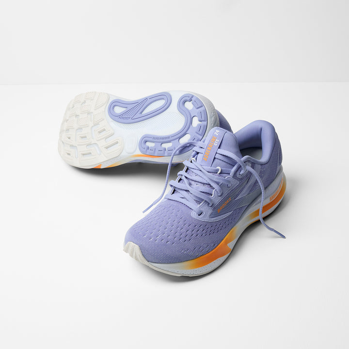 Brooks Adrenaline GTS 24 Womens | Blue Heron/white/orange