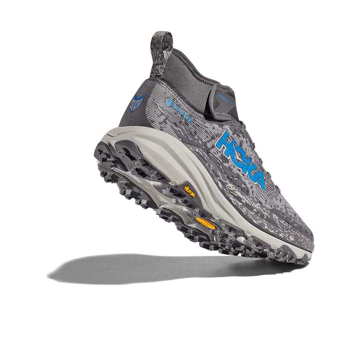 Hoka Speedgoat 6 Mid Gore-tex Mens | Satellite Grey / Stardust