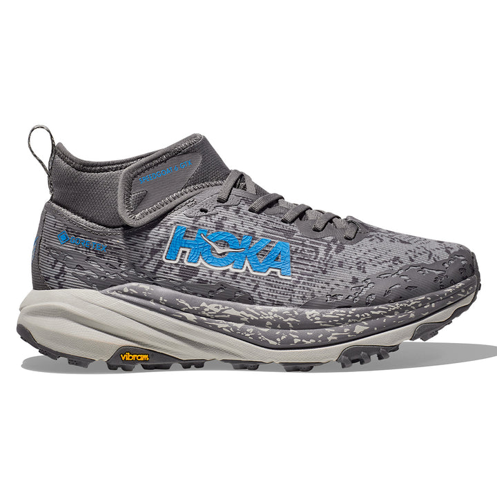 Hoka Speedgoat 6 Mid Gore-tex Mens | Satellite Grey / Stardust