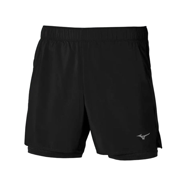 Mizuno Core 5.5" 2in1 Short Mens | Black