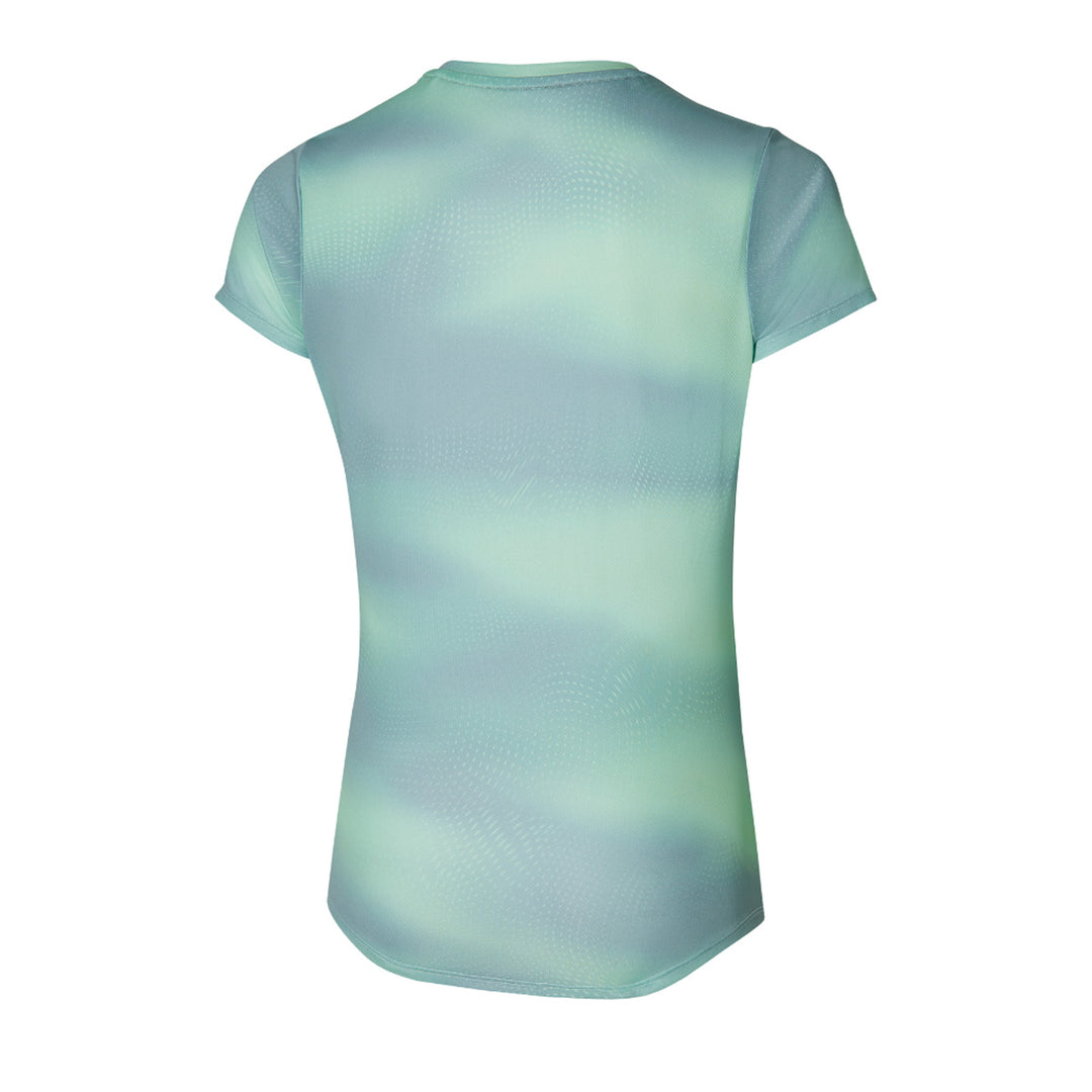 Mizuno Core Graphic Tee Womens | Flash Mint