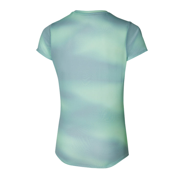 Mizuno Core Graphic Tee Womens | Flash Mint