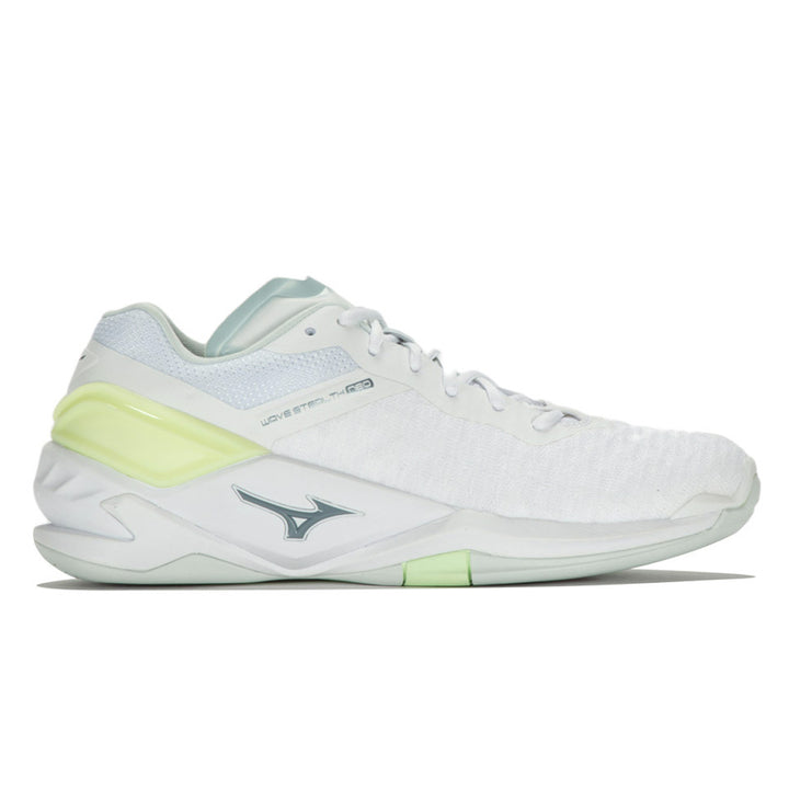 Mizuno Wave Stealth Neo Womens | White/gridge/green