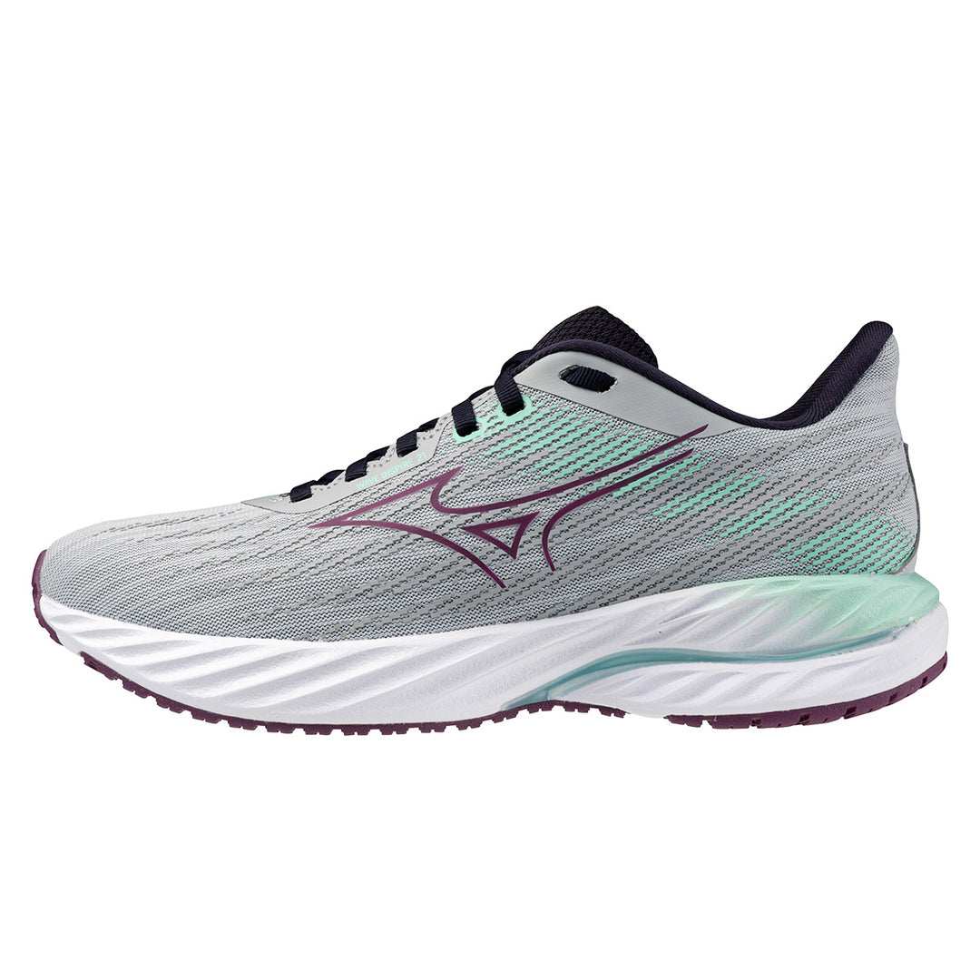 Mizuno Wave Inspire 21 Womens | Pearl Blue/Dark Purple/Ice Green