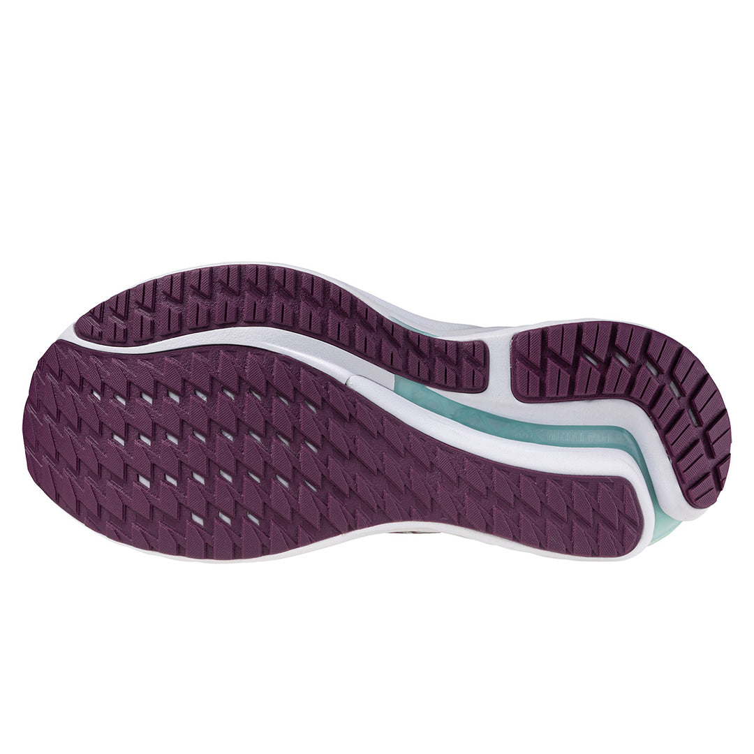 Mizuno Wave Inspire 21 Womens | Pearl Blue/Dark Purple/Ice Green