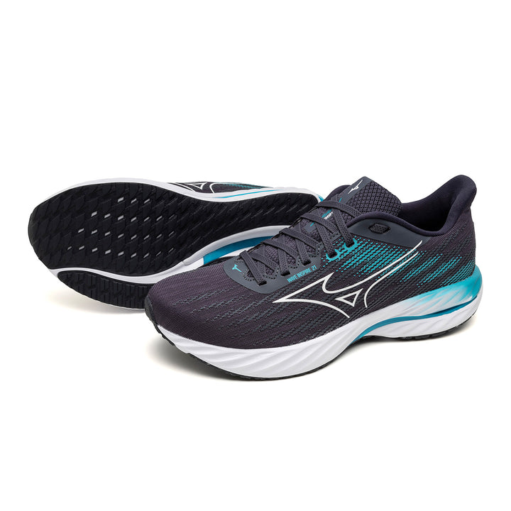 Mizuno Wave Inspire 21 Mens | Odyssey Gray/white/capri Breeze