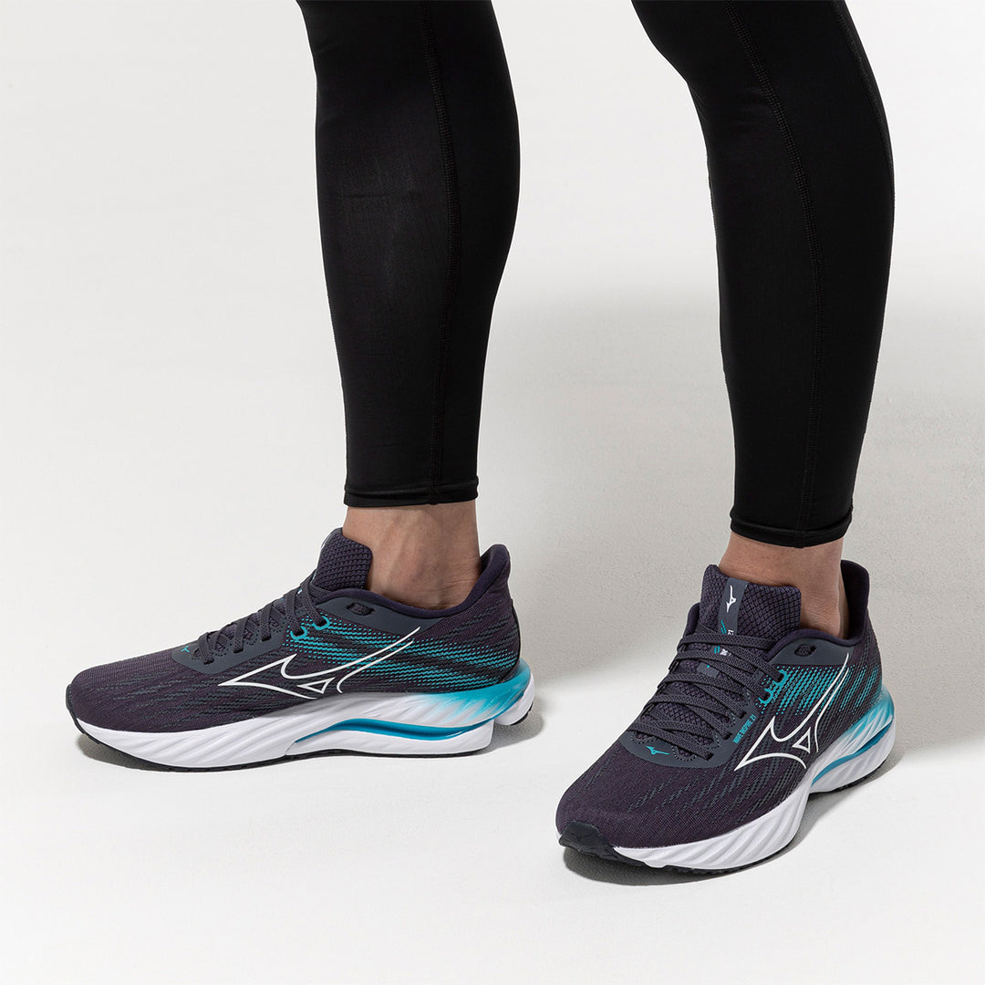 Mizuno Wave Inspire 21 Mens | Odyssey Gray/white/capri Breeze
