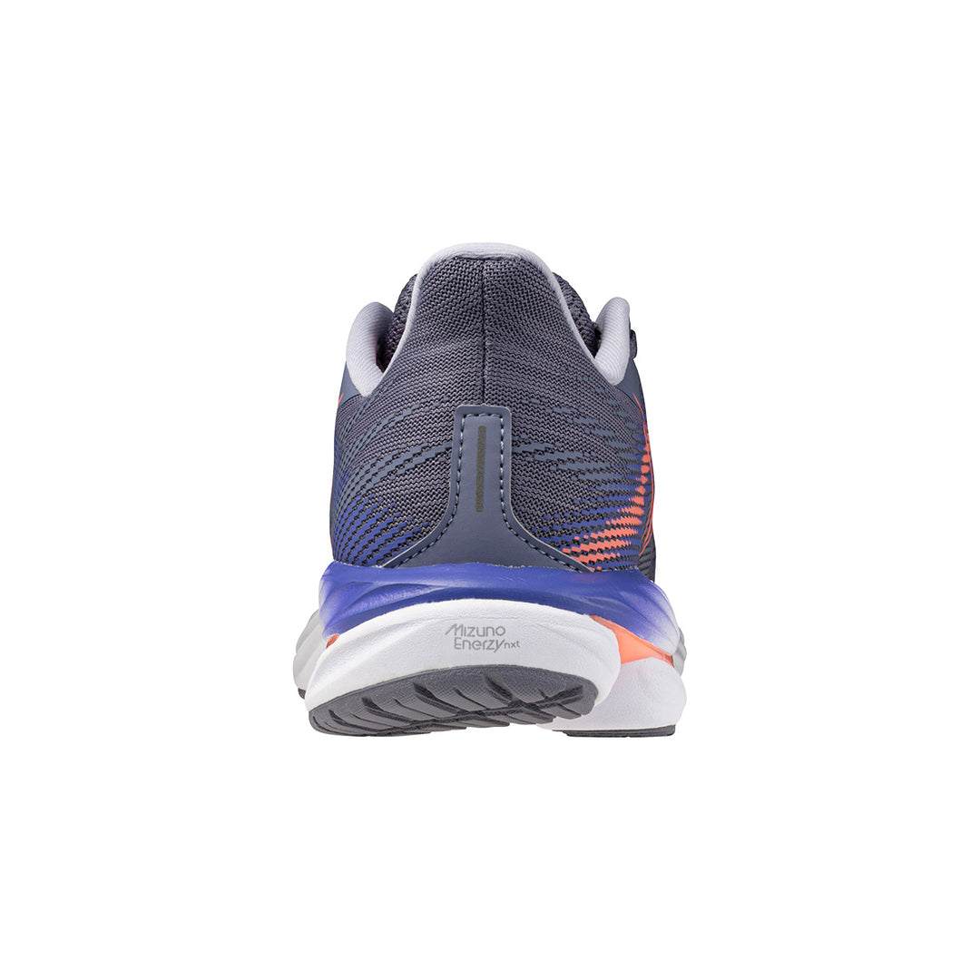 Mizuno Wave Inspire 21 Womens | Blue Granite/Striking Coral/Iris Bloom