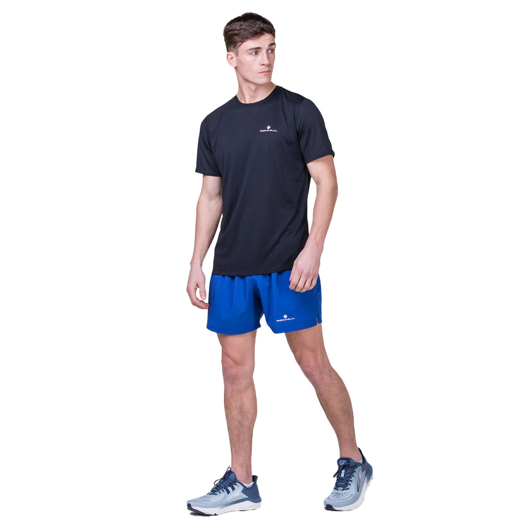 Ronhill Core 5" Short Mens | Dark Cobalt/bright White