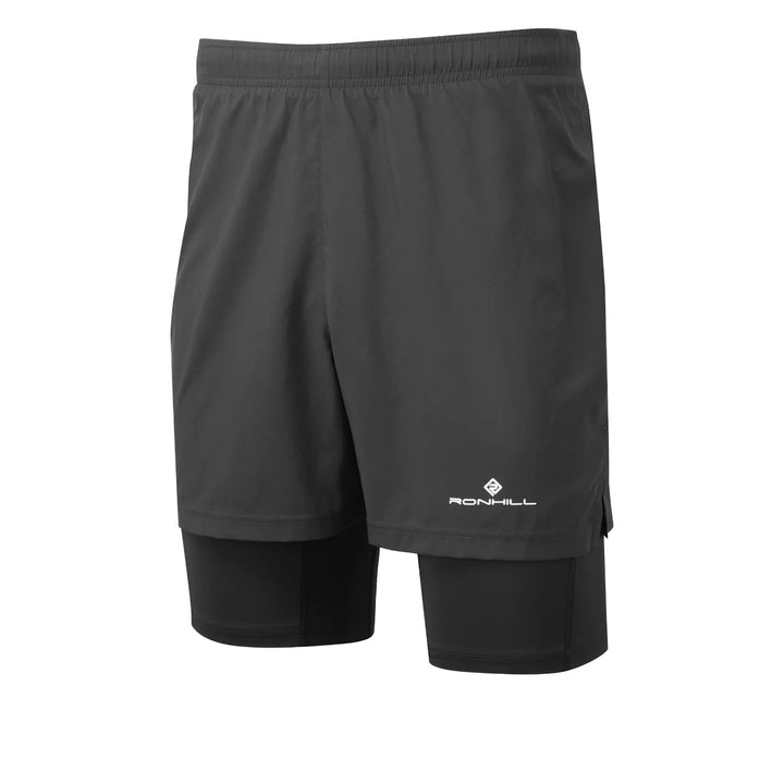 Ronhill Core Twin Short Mens | All Black