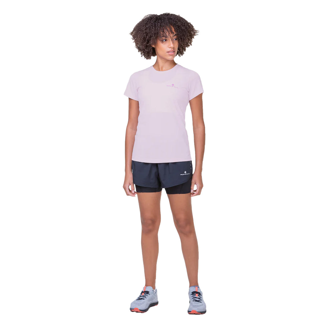 Ronhill Core Twin Short Womens | All Black