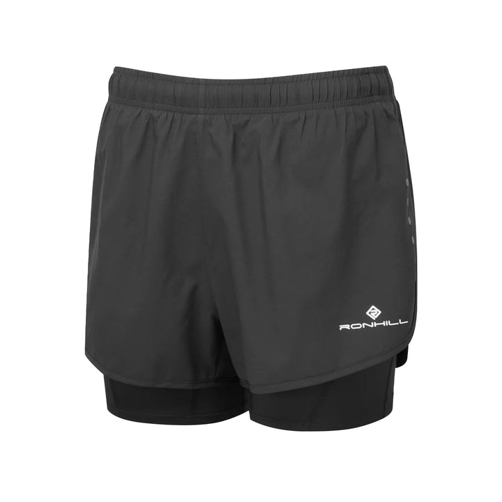 Ronhill Core Twin Short Womens | All Black