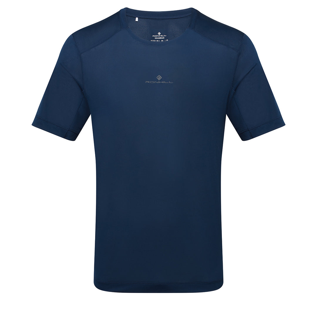 Ronhill Tech Short Sleeve Tee Mens | Dark Navy/Oxide