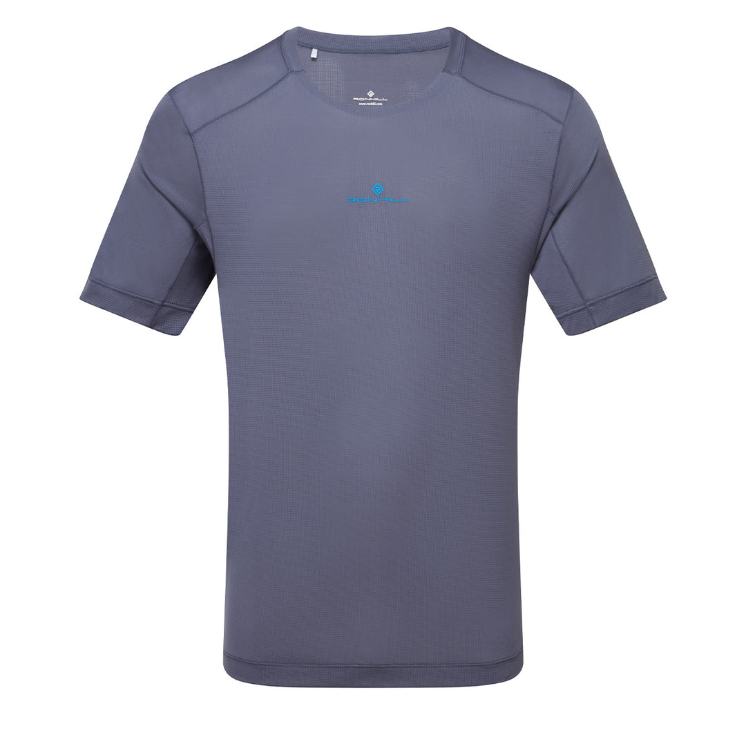 Ronhill Tech Short Sleeve Tee Mens | Anchor/Electric Blue