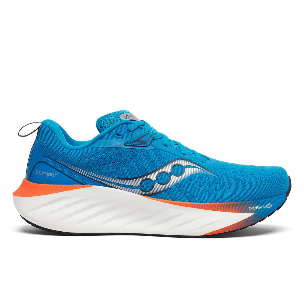 Saucony Triumph 22 Mens Viziblue/pepper – Alexandra Sports