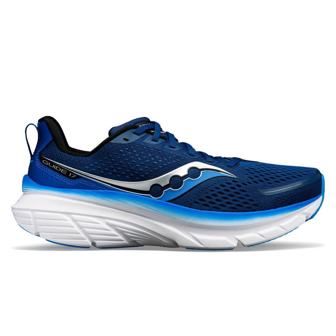 Saucony Guide 17 Mens Running Shoes Navy cobalt