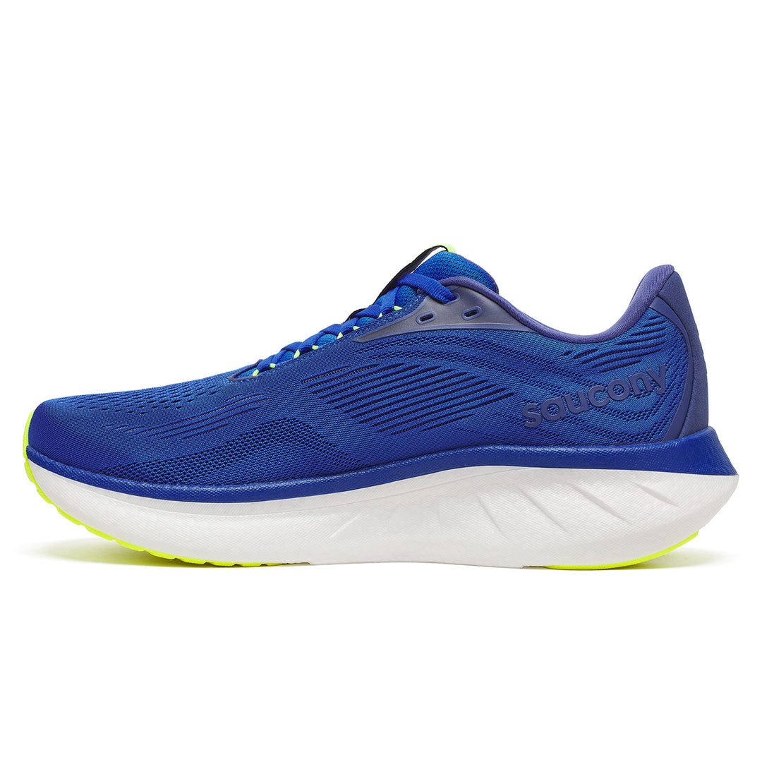 Saucony Ride 18 Mens | Lapis/citron
