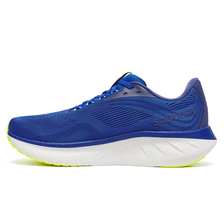 Saucony Ride 18 Mens | Lapis/citron