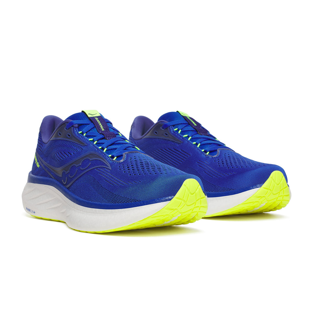 Saucony Ride 18 Mens | Lapis/citron