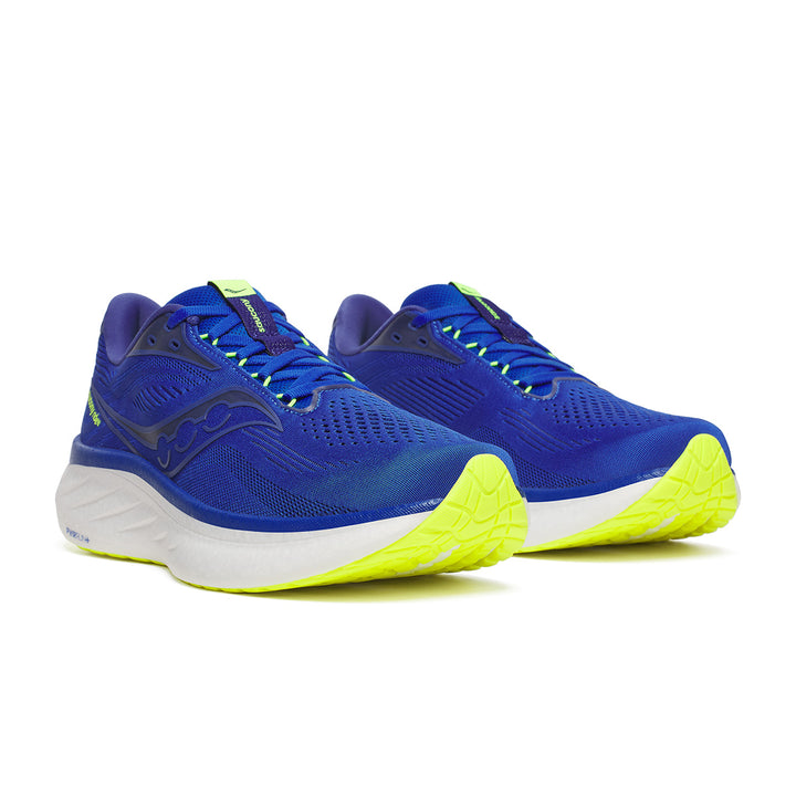 Saucony Ride 18 Mens | Lapis/citron