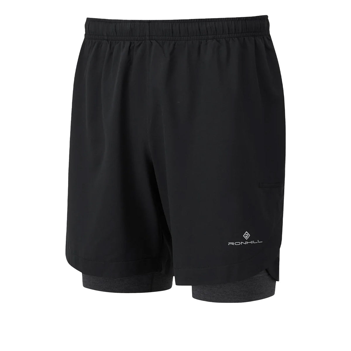 Ronhill Life Twin Short Womens Black/mono Magiceye – Alexandra