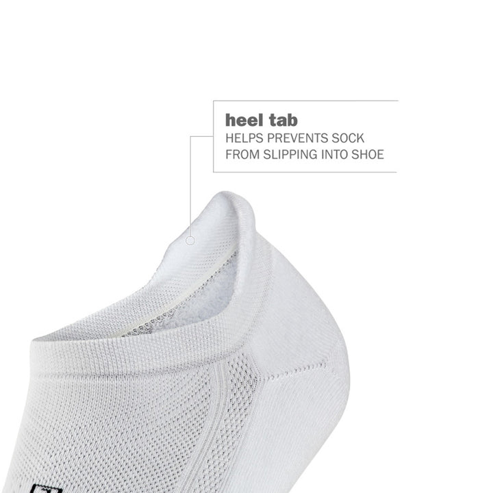 Balega hidden comfort running socks heel tab
