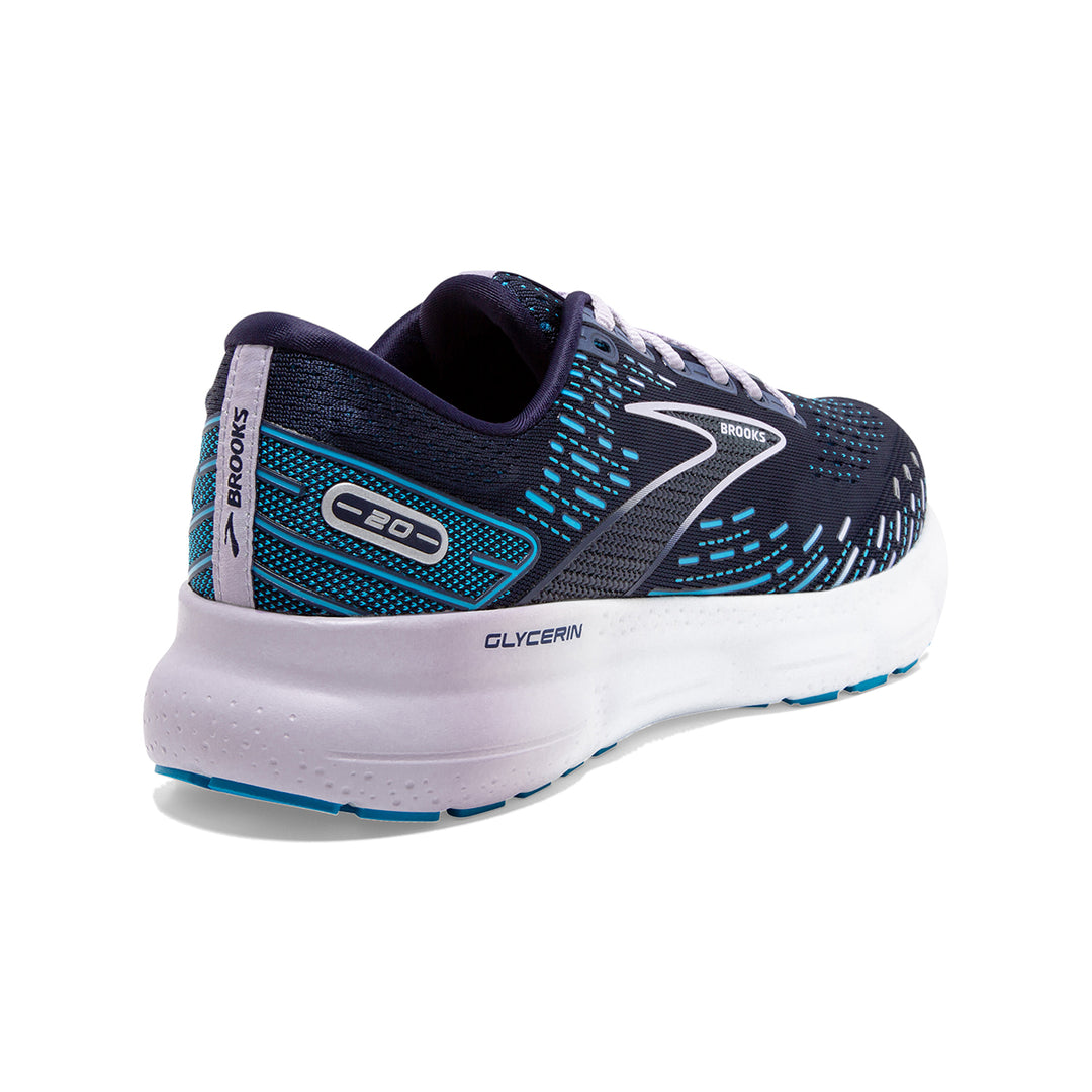 Brooks Glycerin 20 Womens | Peacoat/ocean/pastel Lilac